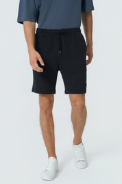 Bermuda Calce Recto Hombre Negro