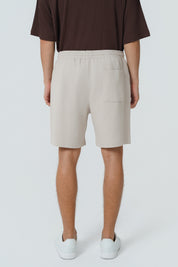 Bermuda Calce Recto Hombre Beige