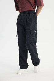 Pantalón Calce Recto Hombre Negro