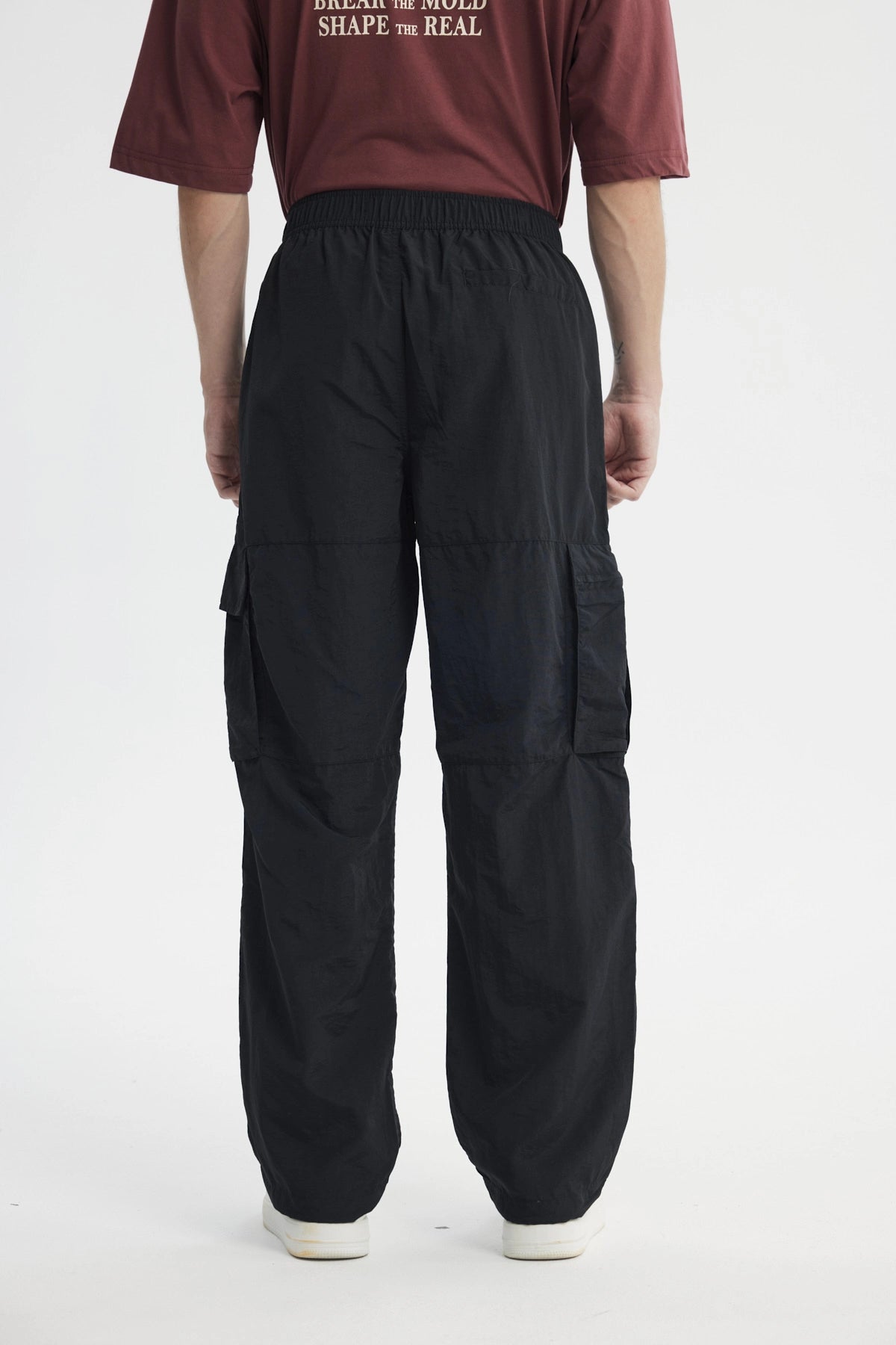Pantalón Calce Recto Hombre Negro