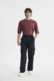 Pantalón Calce Recto Hombre Negro