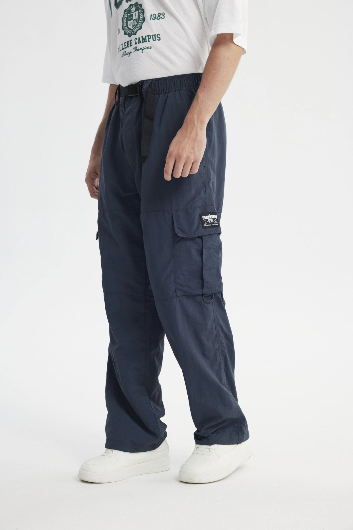Pantalón Calce Recto Hombre Marengo