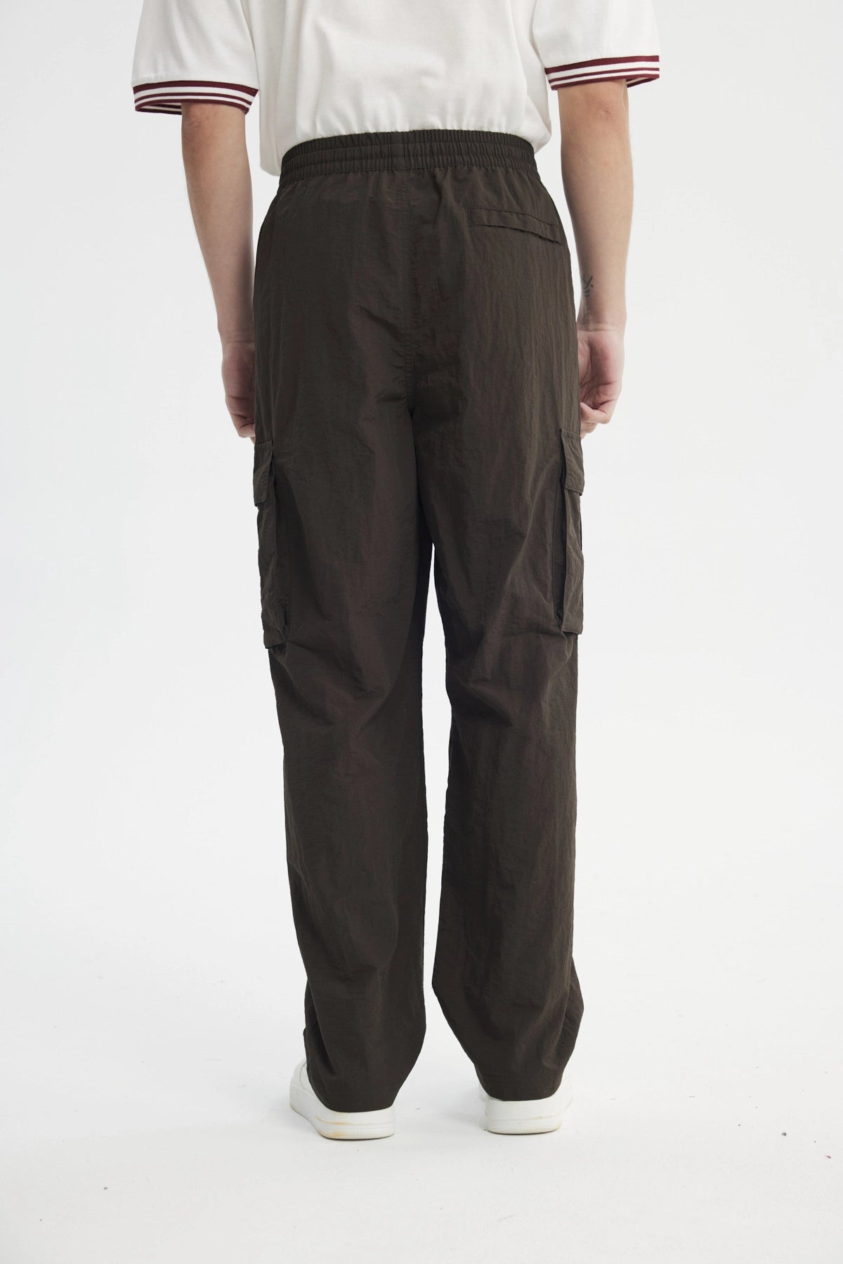 Pantalón Calce Recto Hombre Café