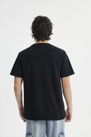 Polera Regular Hombre Negro