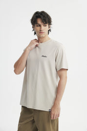 Polera Regular Hombre Beige