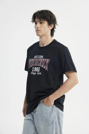 Polera Regular Hombre Negro
