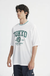 Polera Oversize Hombre Blanco