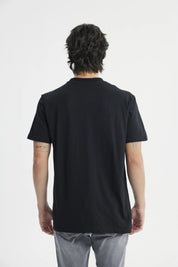 Polera Regular Hombre Negro