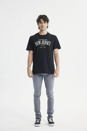 Polera Regular Hombre Negro