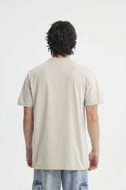 Polera Regular Hombre Beige