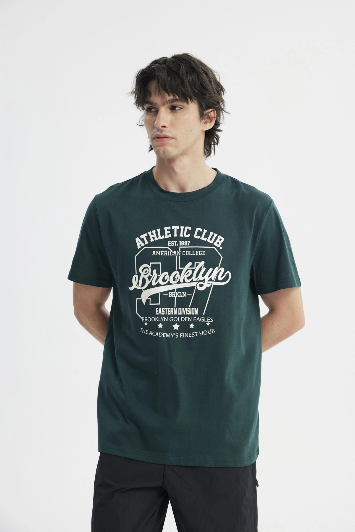 Polera Regular Hombre Verde