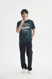 Polera Regular Hombre Verde