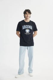 Polera Regular Hombre Negro