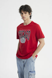 Polera Regular Hombre Rojo