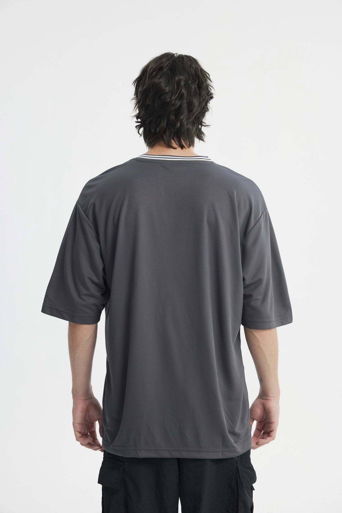 Polera Oversize Hombre Marengo