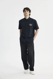 Camisa Hombre Oversize Negro