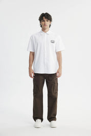 Camisa Hombre Oversize Blanco