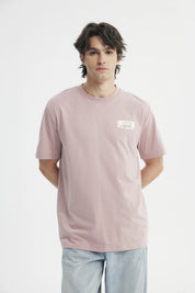 Polera Regular Hombre Rosa