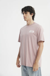 Polera Regular Hombre Rosa