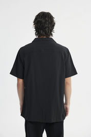 Camisa Regular Hombre Negro