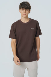 Polera Regular Hombre Café