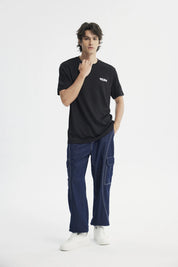 Polera Hombre Regular Negro