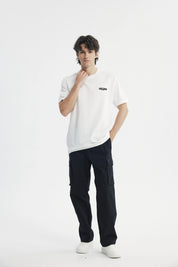 Polera Hombre Regular Blanco