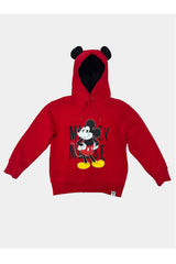 Polerón Niño Mickey Rojo