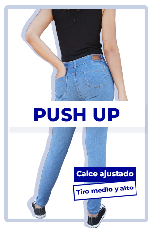 Mujer Jeans Push Up